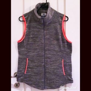 Like New! Full Zip Sleeveless Fleece Jacket Vest